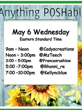 MzTeech Anything POSHABLE Share Show with Pam.